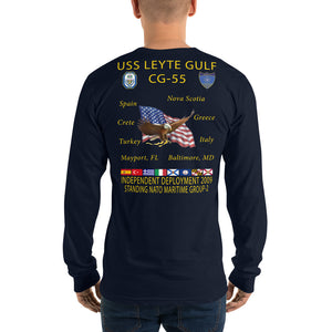 USS Leyte Gulf (CG-55) 2009 Long Sleeve Cruise Shirt