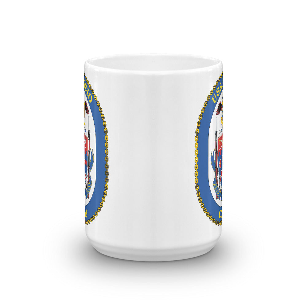 USS Anzio (CG-68) Ship's Crest Mug