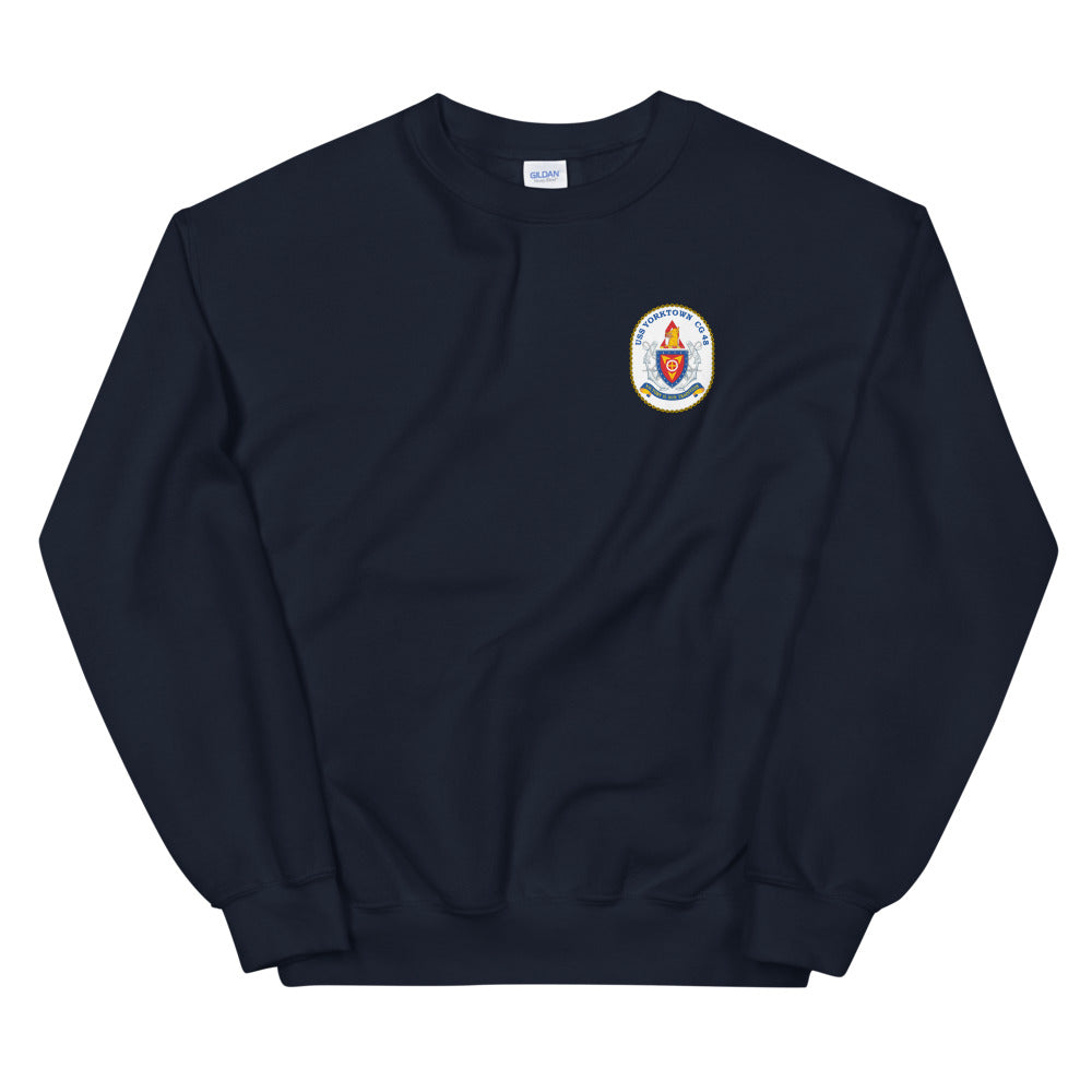 USS Yorktown (CG-48) Ship's Crest Sweatshirt