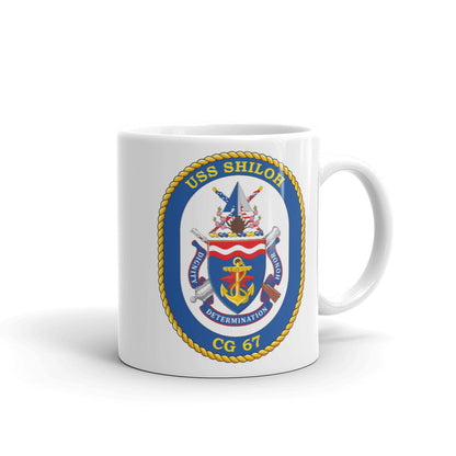 USS Shiloh (CG-67) Ship's Crest Mug