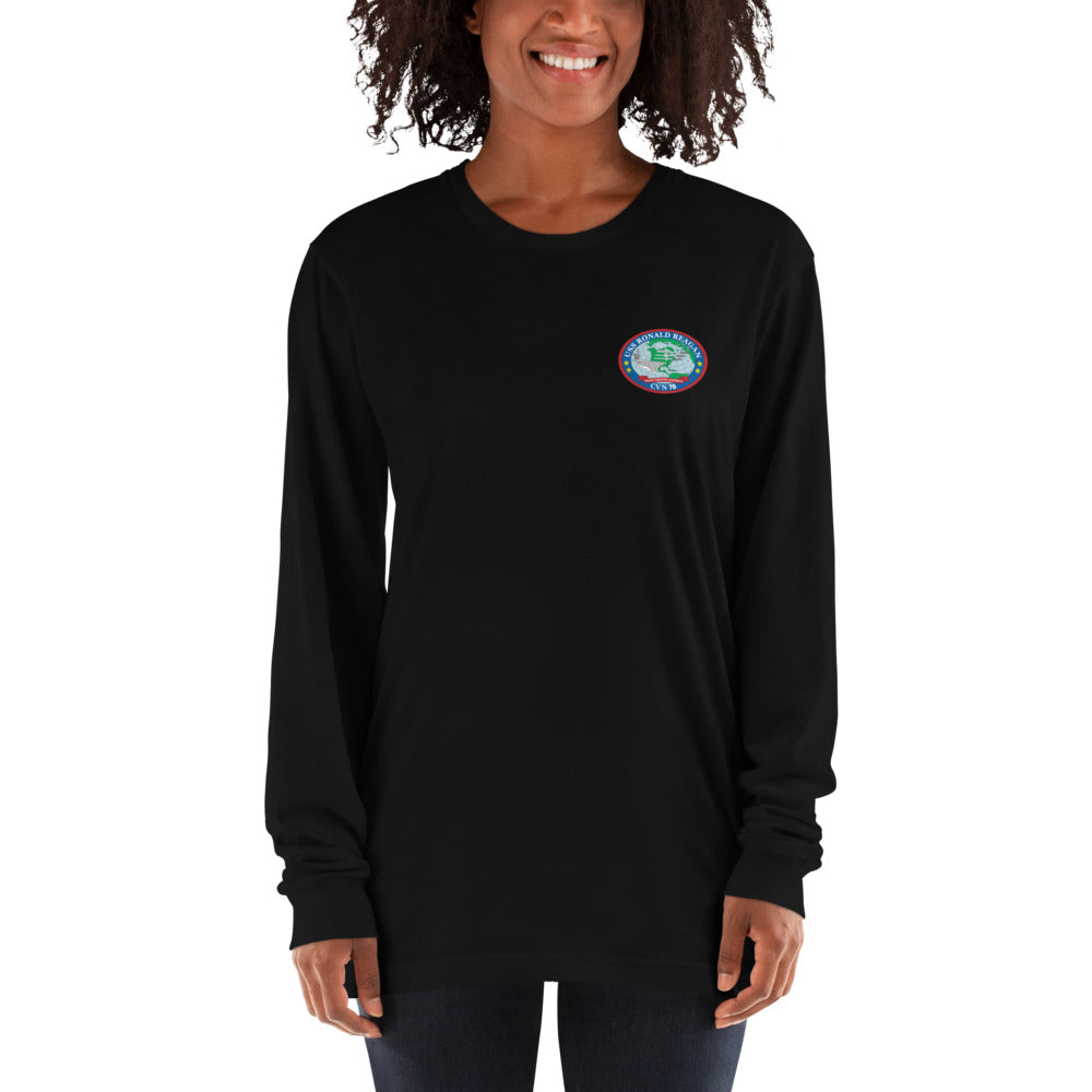 USS Ronald Reagan (CVN-76) 2009 Long Sleeve Cruise Shirt