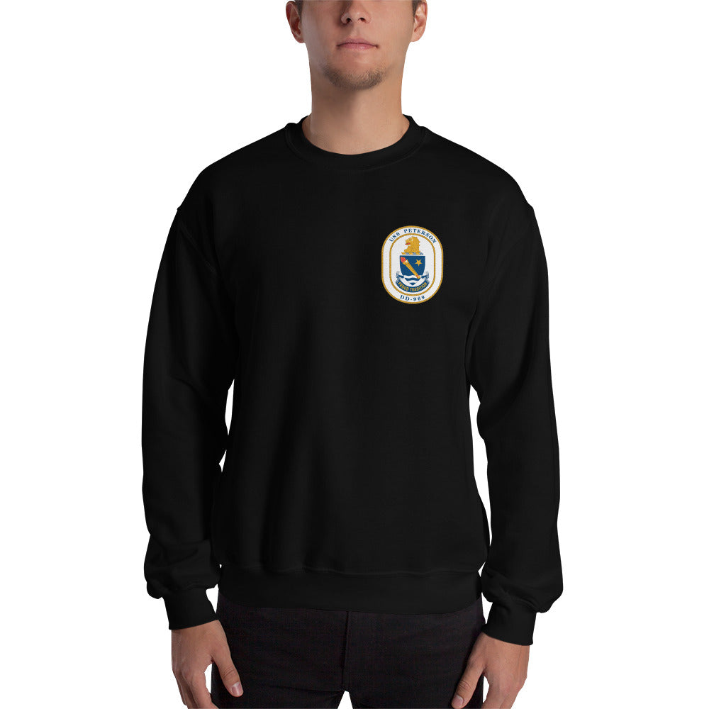 USS Peterson (DD-969) 1988 Cruise Sweatshirt