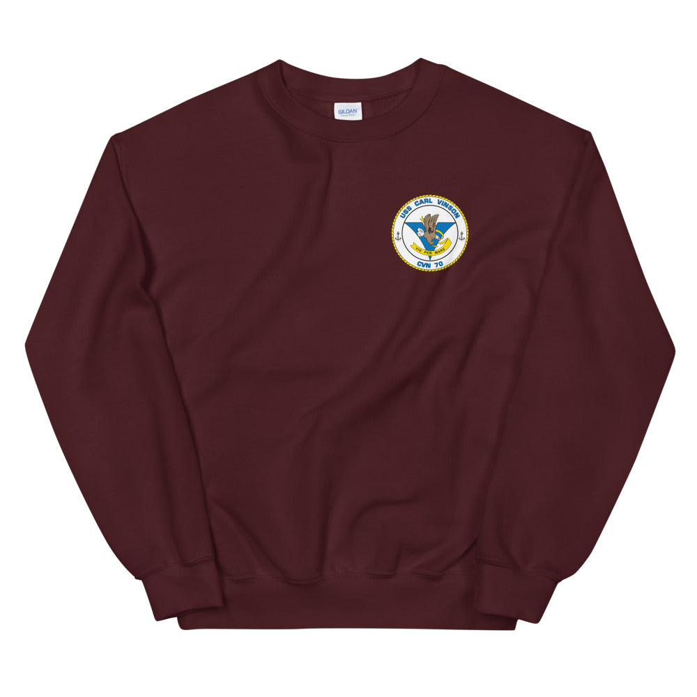 USS Carl Vinson (CVN-70) Ship's Crest Sweatshirt