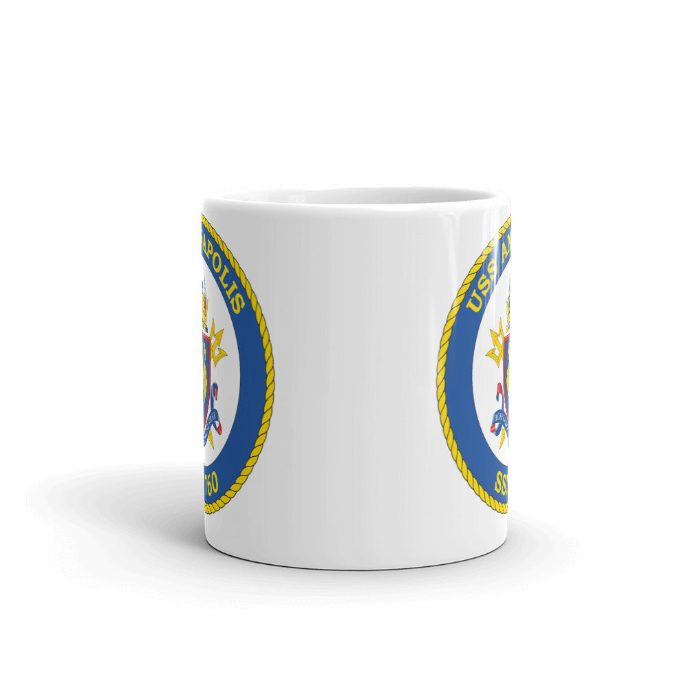 USS Annapolis (SSN-760) Ship's Crest Mug