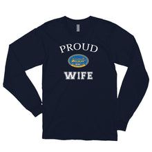 Load image into Gallery viewer, Proud USS Harry S. Truman Wife Long Sleeve Shirt