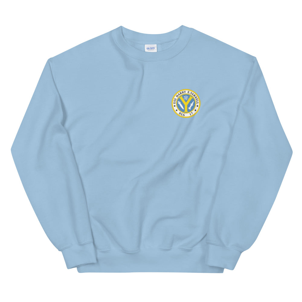 USS Harry E. Yarnell (DLG-17) Ship's Crest Sweatshirt
