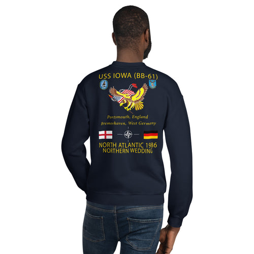 USS Iowa (BB-61) 1986 Cruise Sweatshirt