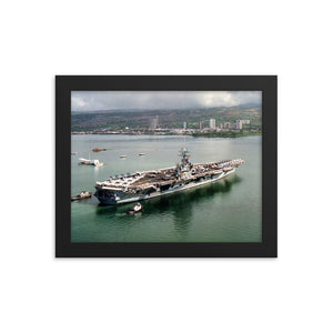 USS Carl Vinson (CVN-70) Framed Ship Photo