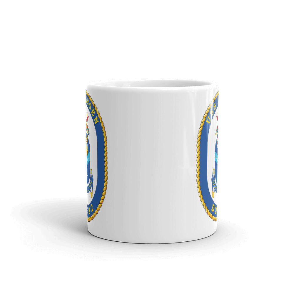 USS Lassen (DDG-82) Ship's Crest Mug