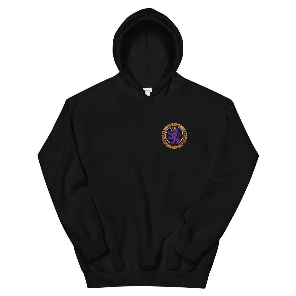 USS Ponce (LPD-15) Ship's Crest Hoodie