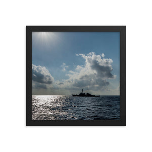 USS Barry (DDG-52) Framed Ship Photo