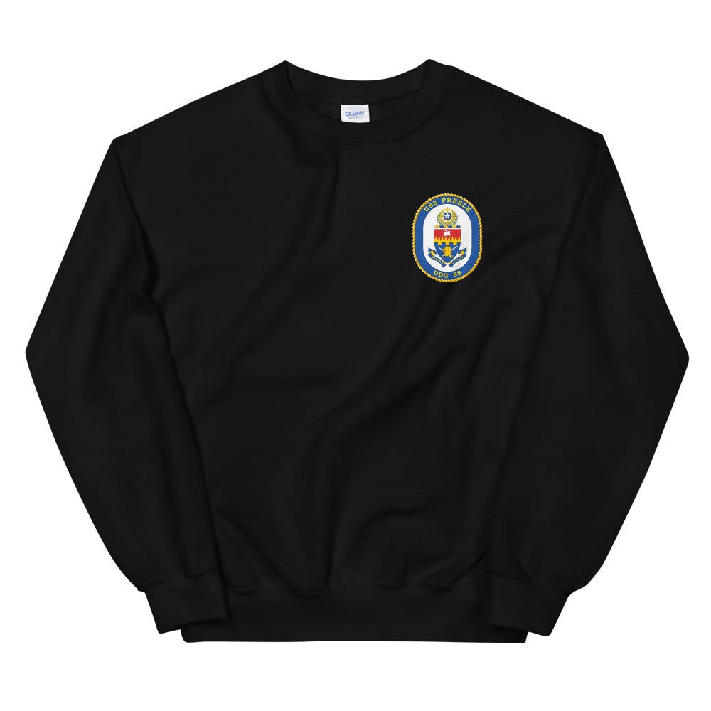 USS Preble (DDG-88) Ship's Crest Sweatshirt