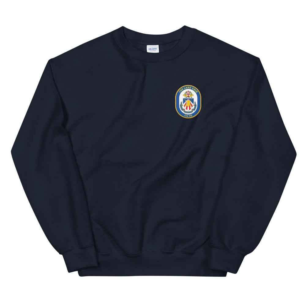 USS Lake Erie (CG-70) Ship's Crest Sweatshirt