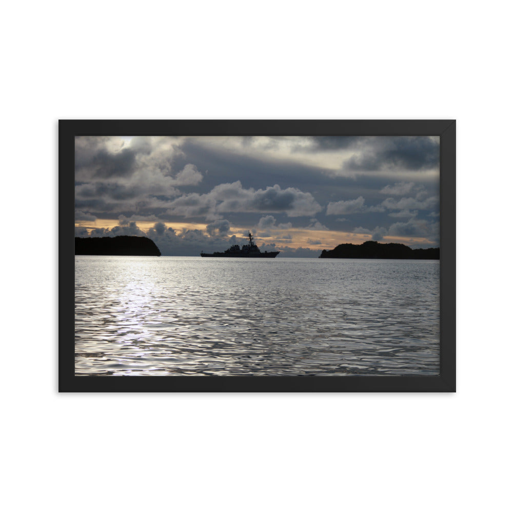 USS Benfold (DDG-65) Framed Ship Photo