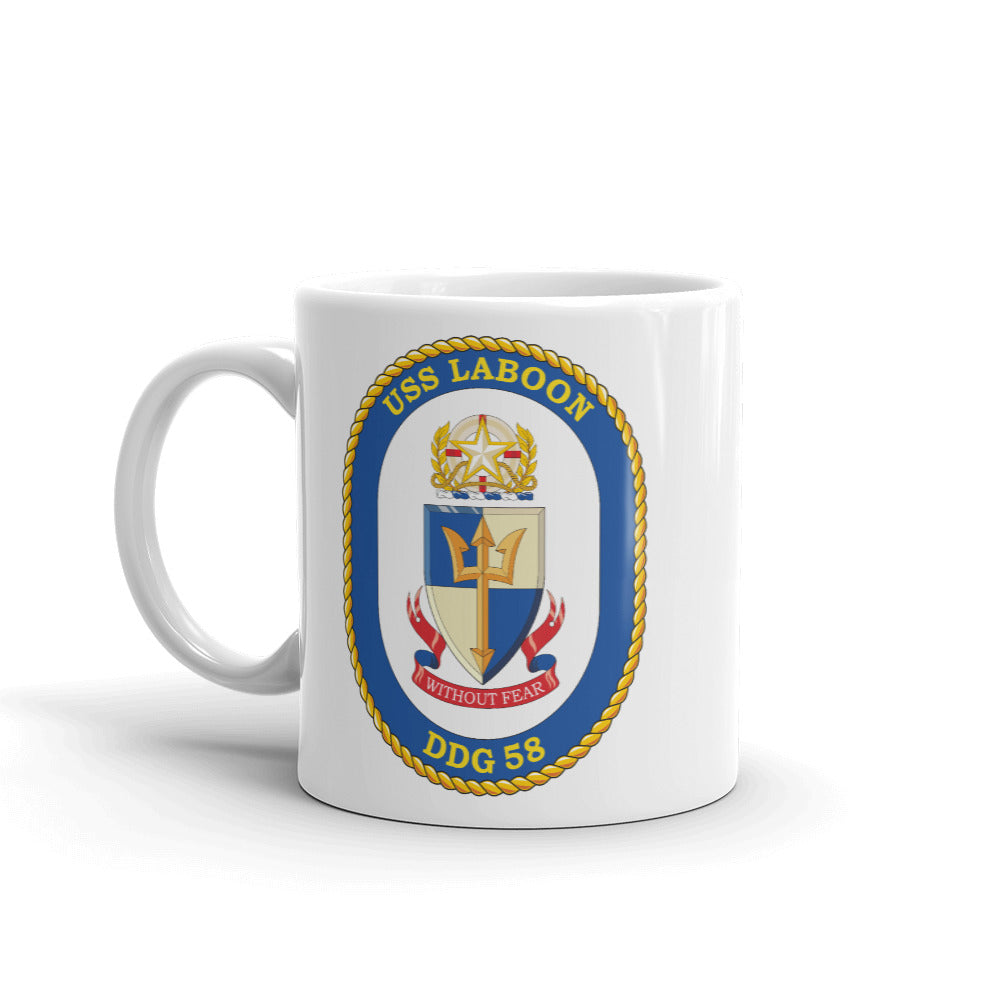 USS Laboon (DDG-58) Ship's Crest Mug
