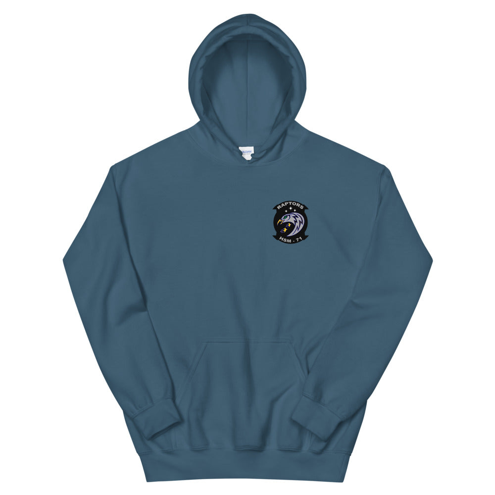 HSM-71 Raptors Squadron Crest Hoodie