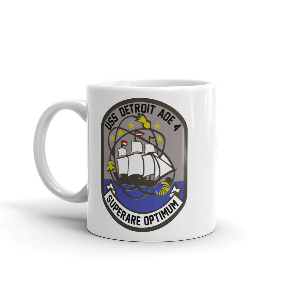 USS Detroit (AOE-4) Ship's Crest Mug