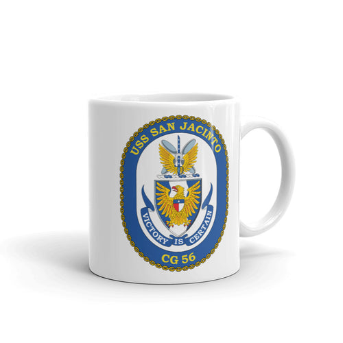 USS San Jacinto (CG-56) Ship's Crest Mug