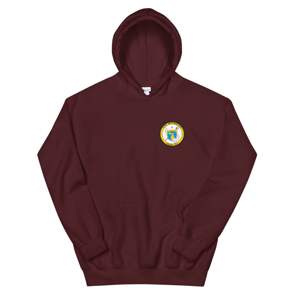 USS Michigan (SSGN-727) Ship's Crest Hoodie