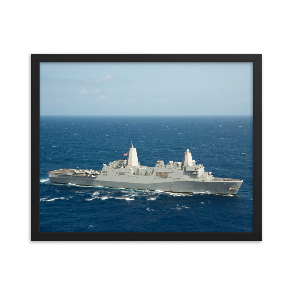 USS Green Bay (LPD-20) Framed Ship Photo