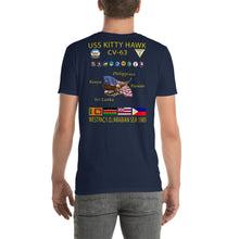 Load image into Gallery viewer, USS Kitty Hawk (CV-63) 1985 Cruise Shirt