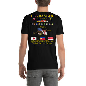 USS Ranger (CVA-61) 1965-66 Cruise Shirt