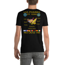 Load image into Gallery viewer, USS Pharris (FF-1094) 1986 Cruise Shirt