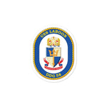 USS Laboon (DDG-58) Ship's Crest Vinyl Sticker