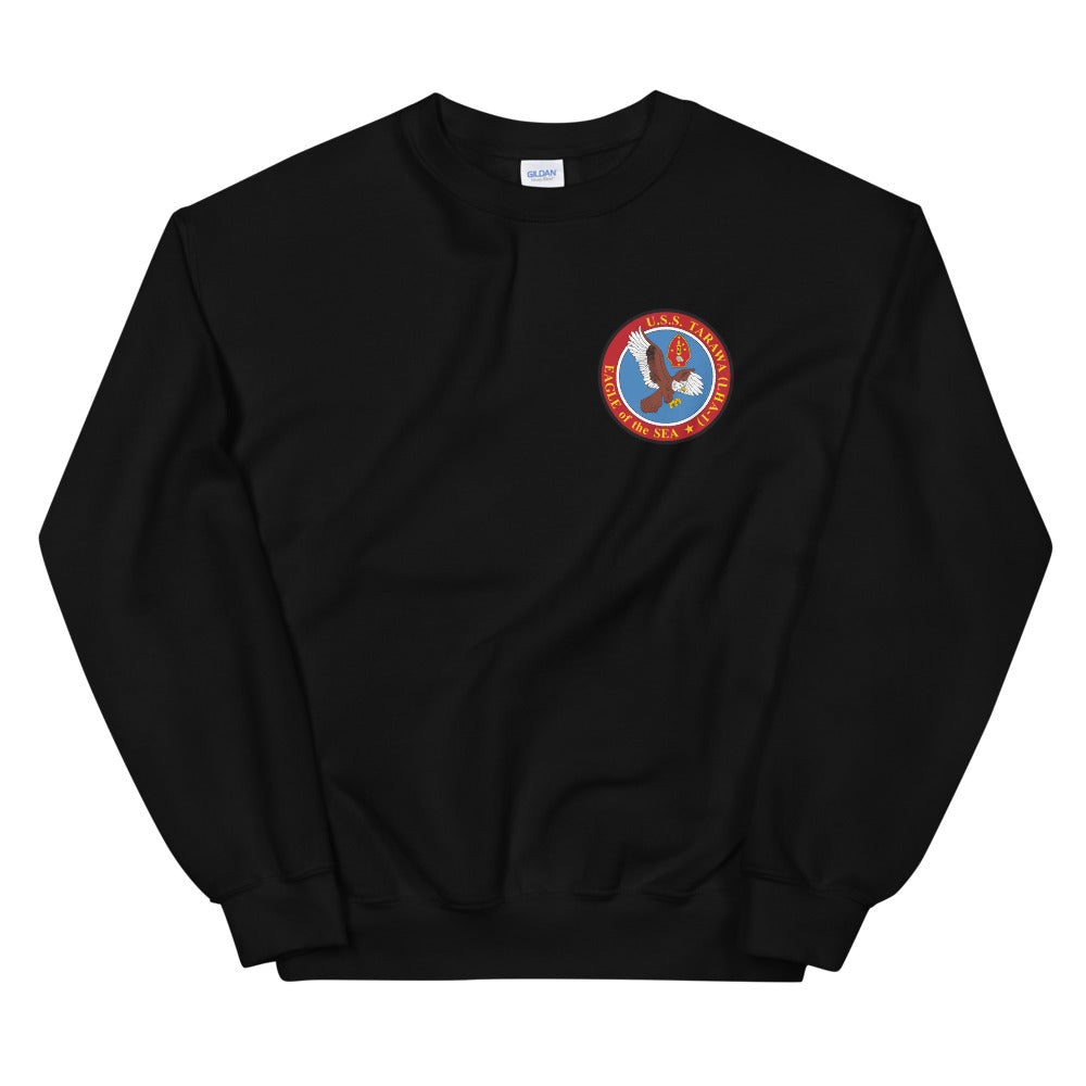 USS Tarawa (LHA-1) Circle Ship's Crest Sweatshirt