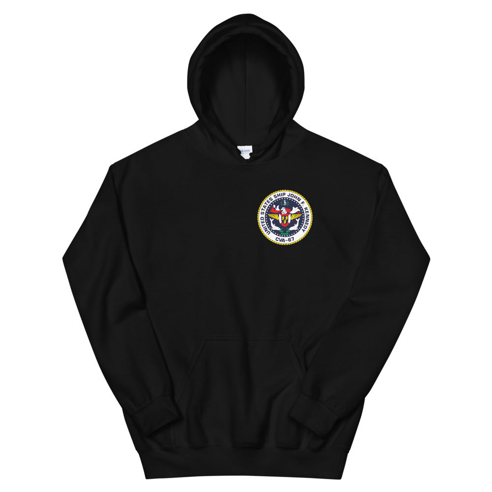 USS John F. Kennedy (CVA-67) Shooters Union Local 67 Hoodie