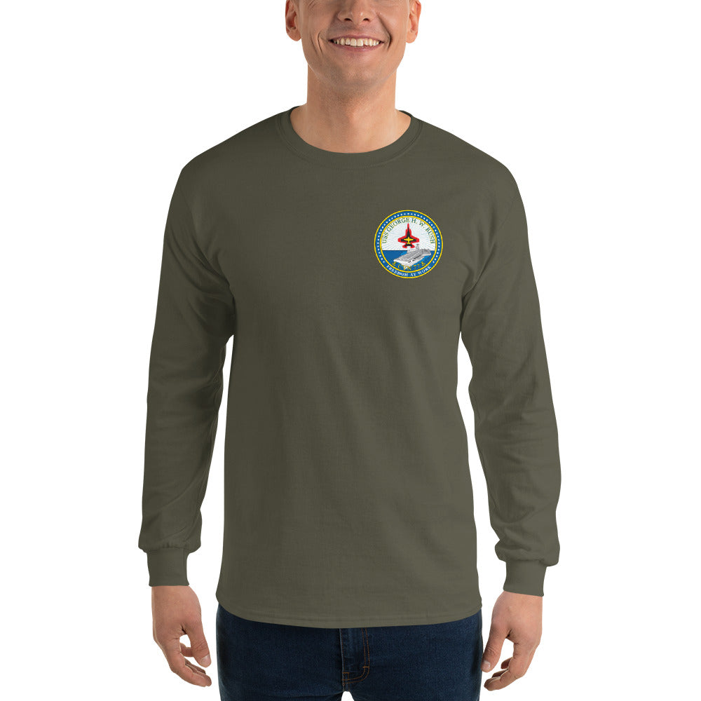 USS George H.W. Bush (CVN-77) 2014 Long Sleeve Cruise Shirt