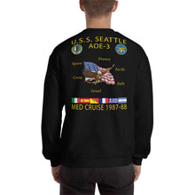 Load image into Gallery viewer, USS Seattle (AOE-3) 1987-88 Cruise Sweatshirt