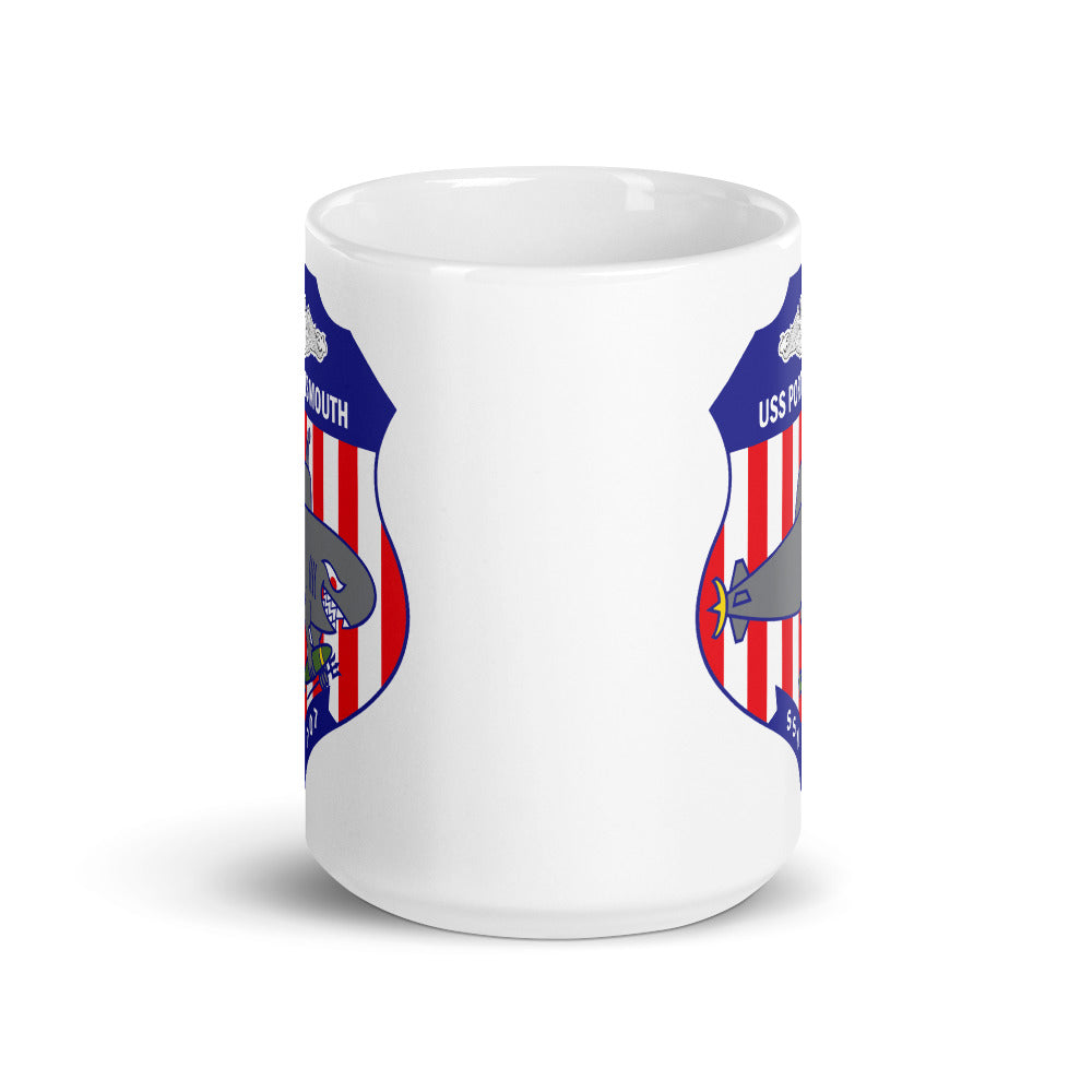 USS Portsmouth (SSN-707) Ship's Crest Mug