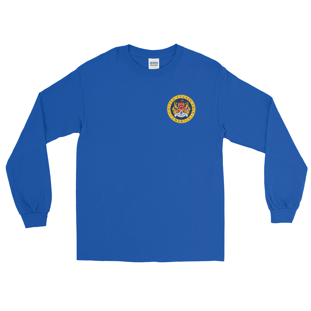 USS America (CV-66) '86 Line of Death - Special Edition Long Sleeve Shirt