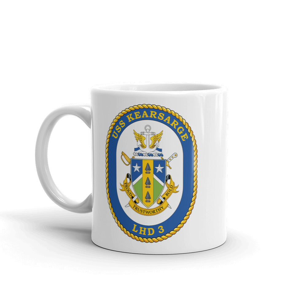 USS Kearsarge (LHD-3) Ship's Crest Mug