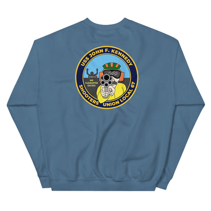 USS John F. Kennedy (CV-67) Shooters Union Local 67 Sweatshirt
