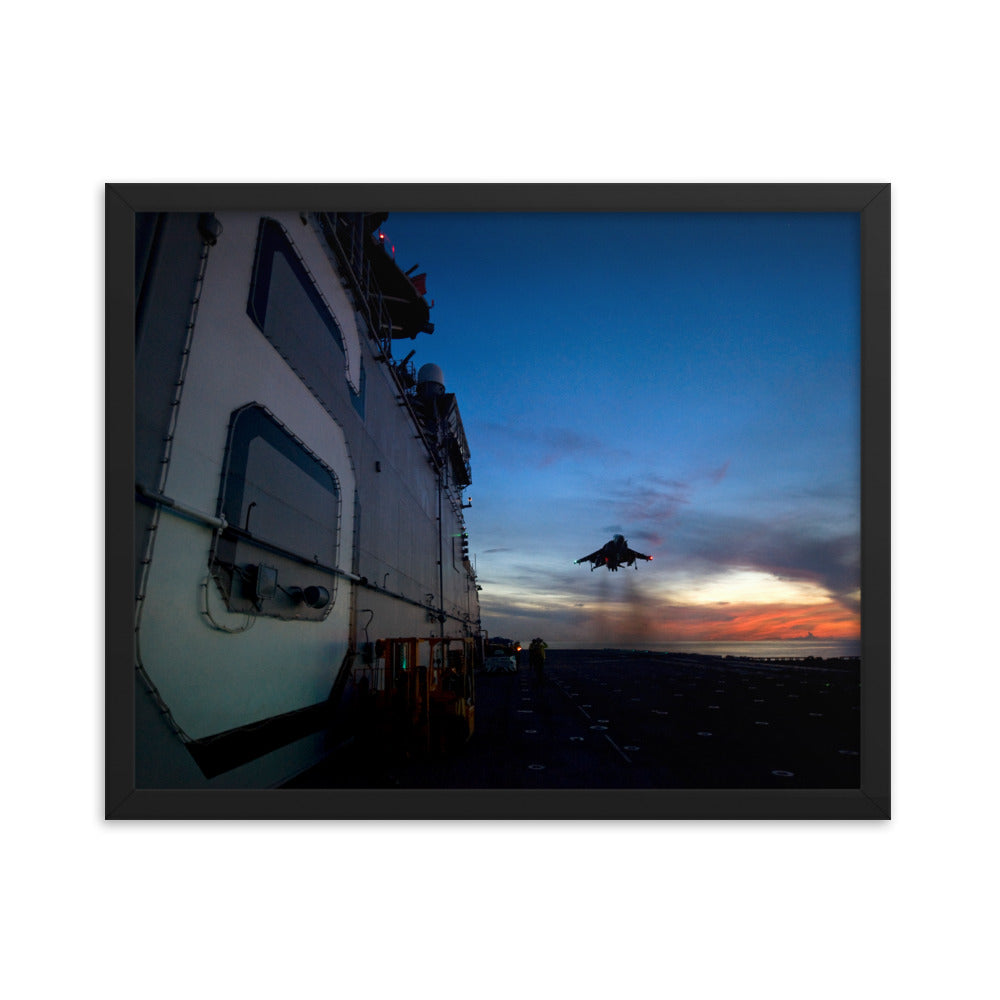 USS Bonhomme Richard (LHD-6) Framed Ship Photo