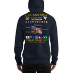 USS America (CVA-66) 1970 Cruise Hoodie