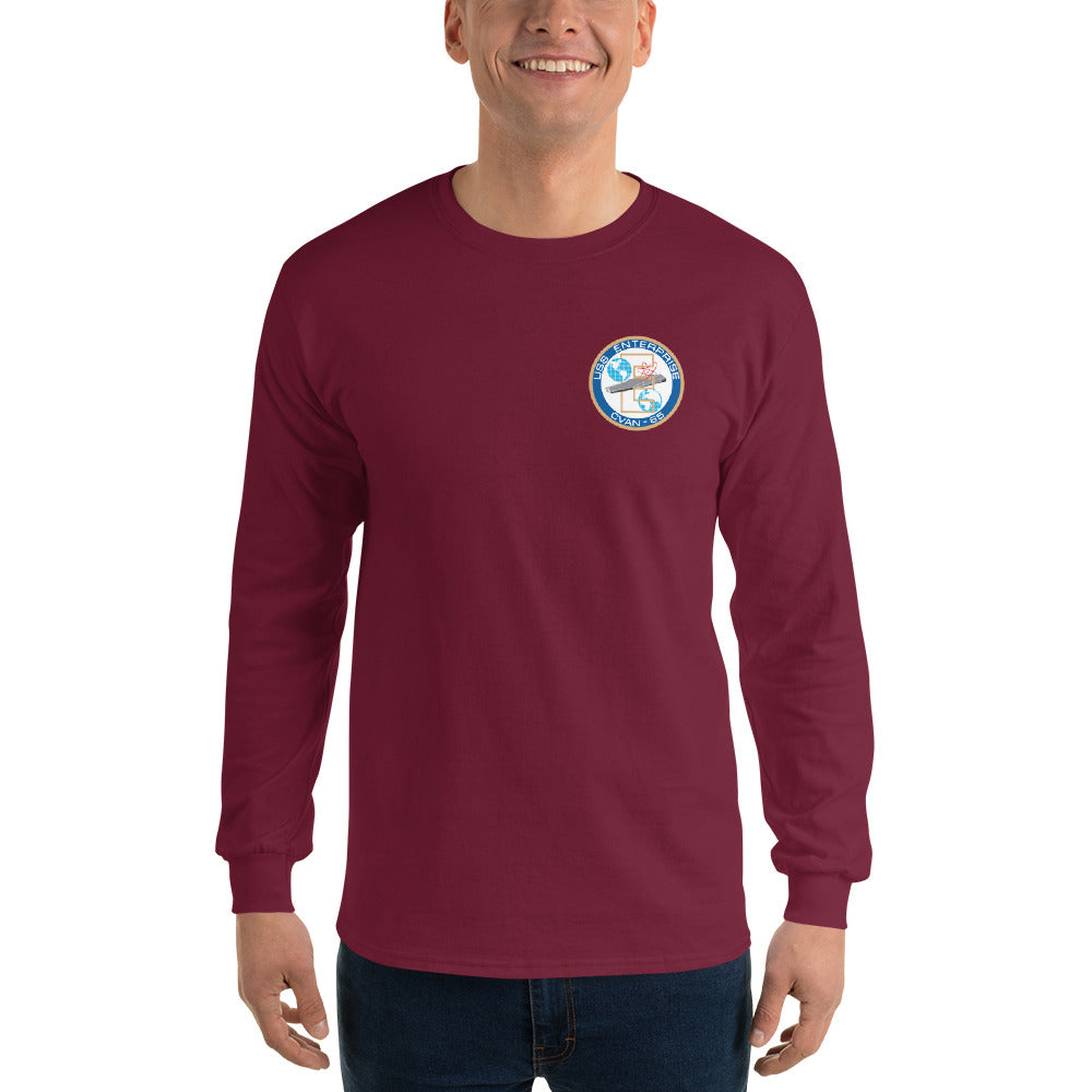 USS Enterprise (CVAN-65) 1974-75 Long Sleeve Cruise Shirt