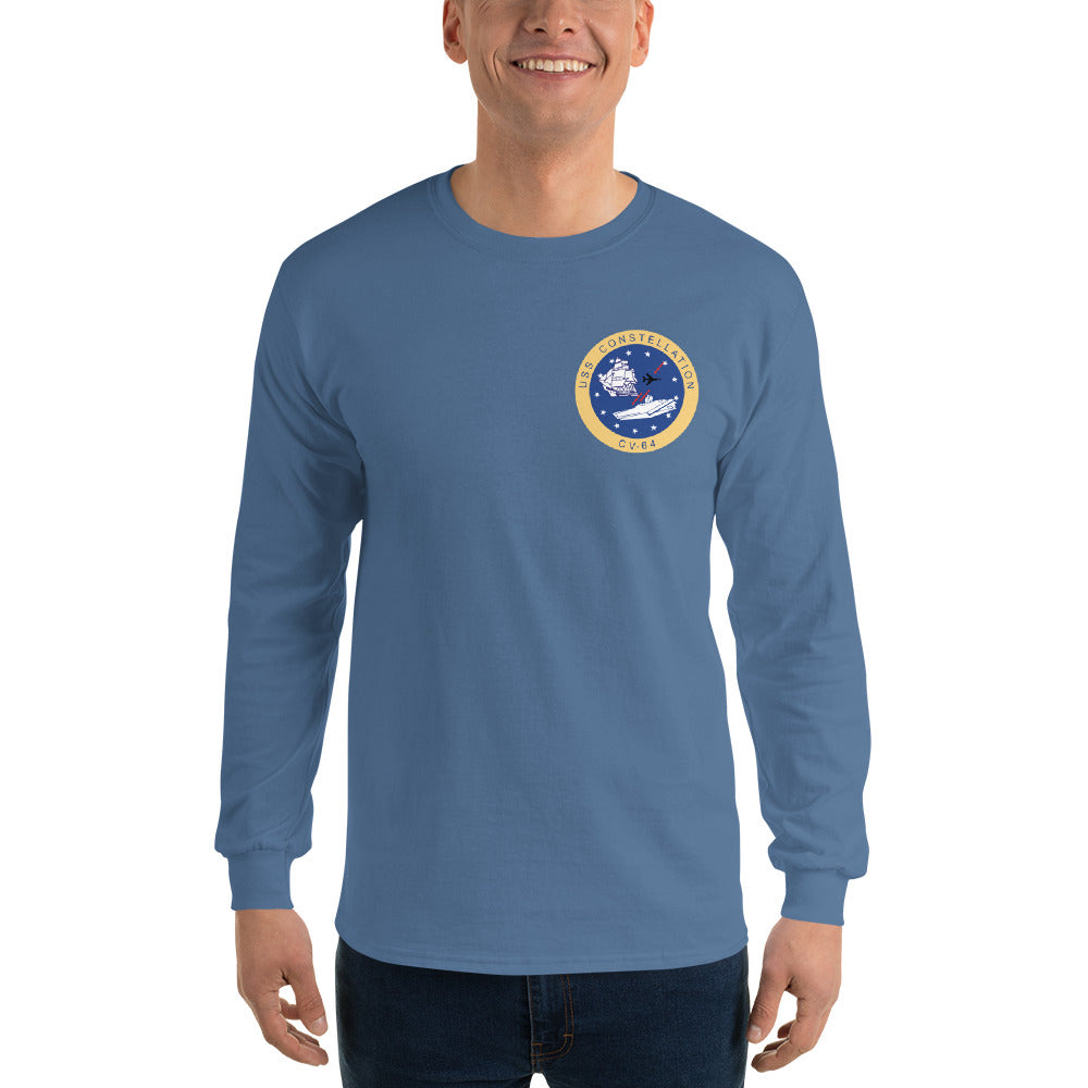 USS Constellation (CV-64) 1997 Long Sleeve Cruise Shirt