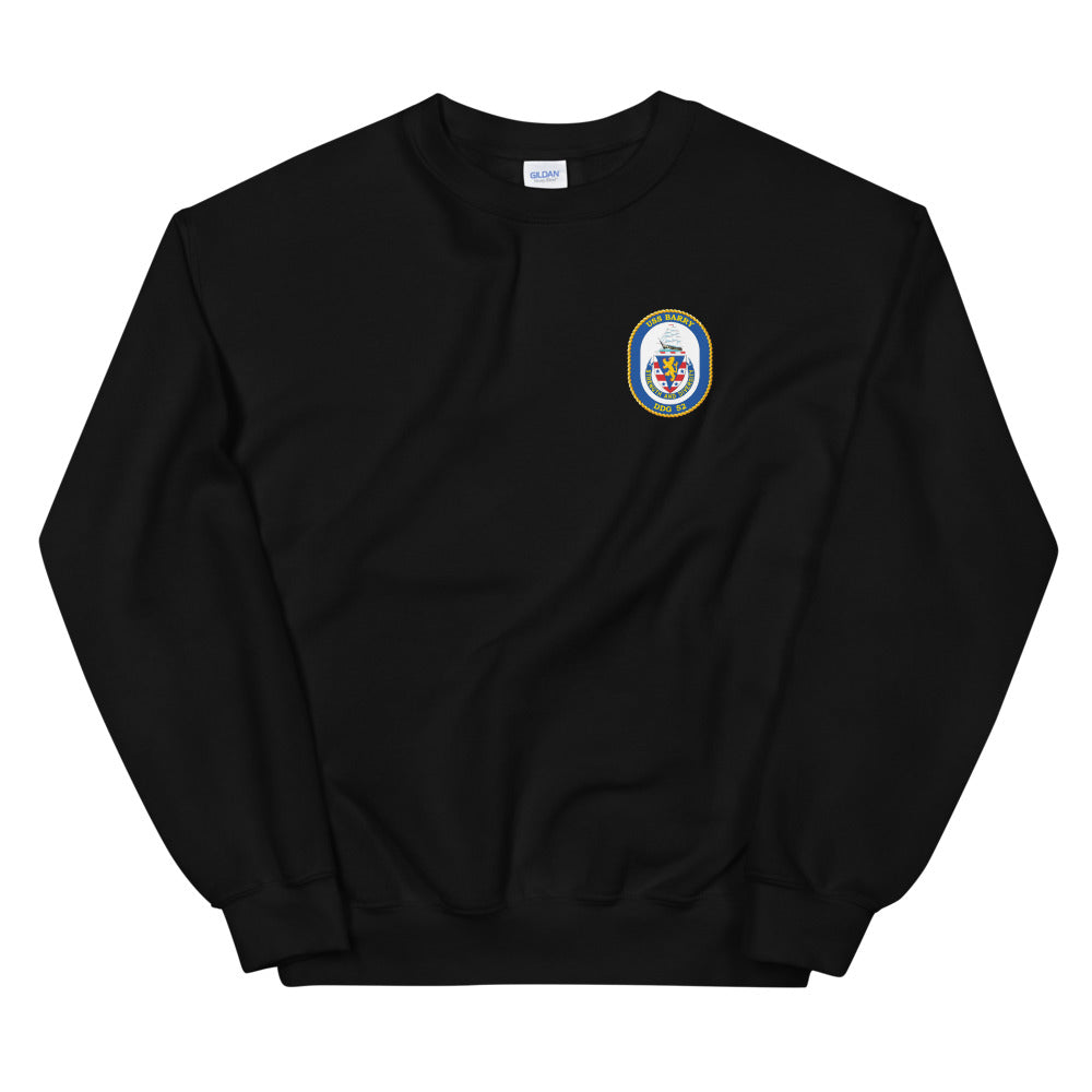 USS Barry (DDG-52) Ship's Crest Sweatshirt