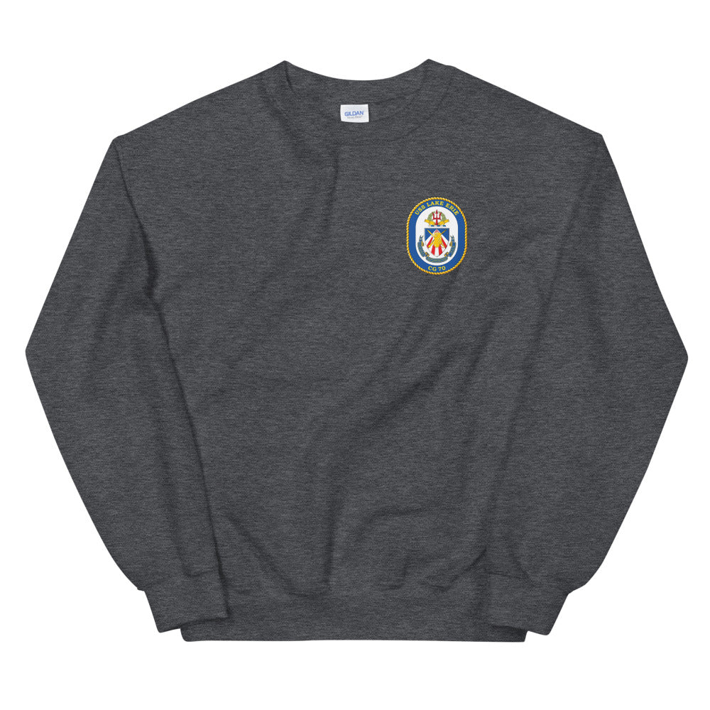 USS Lake Erie (CG-70) Ship's Crest Sweatshirt