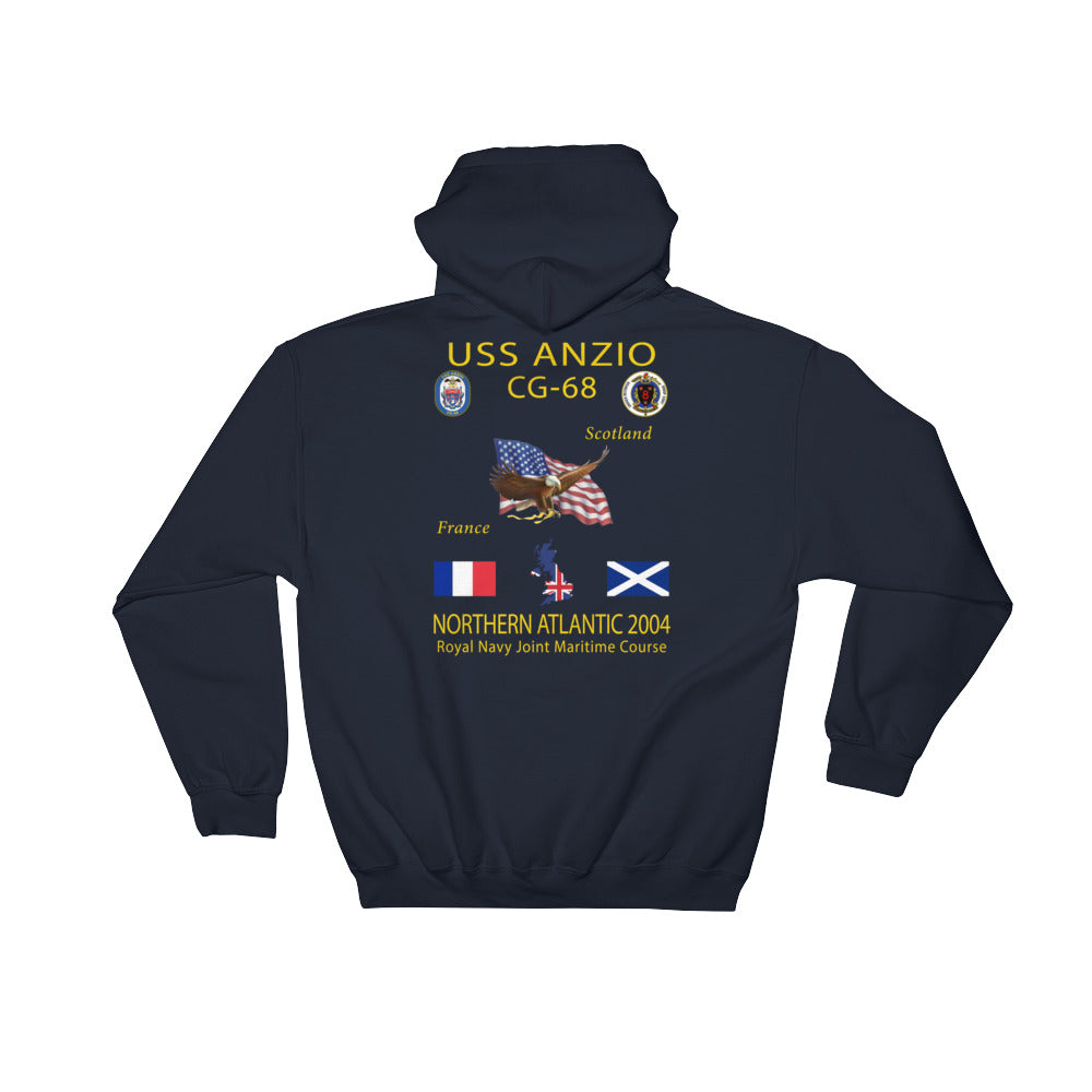 USS Anzio (CG-68) 2004 Cruise Hoodie