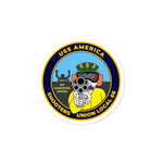 USS America (CV-66) Shooters Union Local 66 Vinyl Sticker