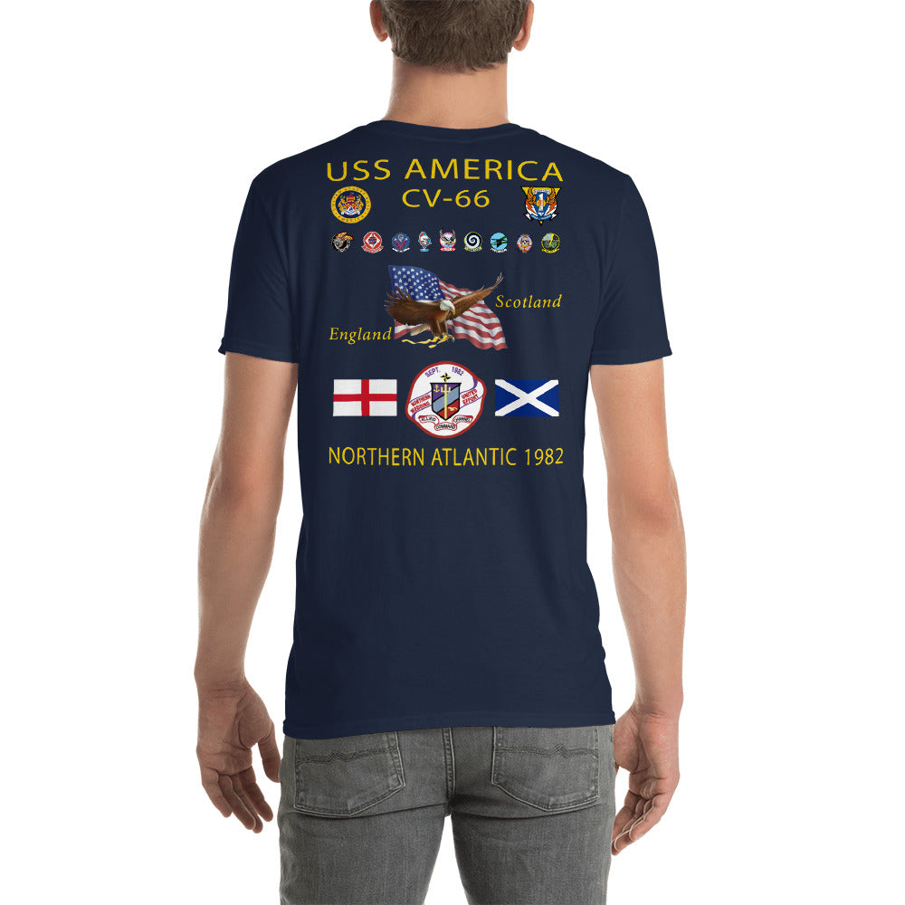 USS America (CV-66) 1982 Cruise Shirt