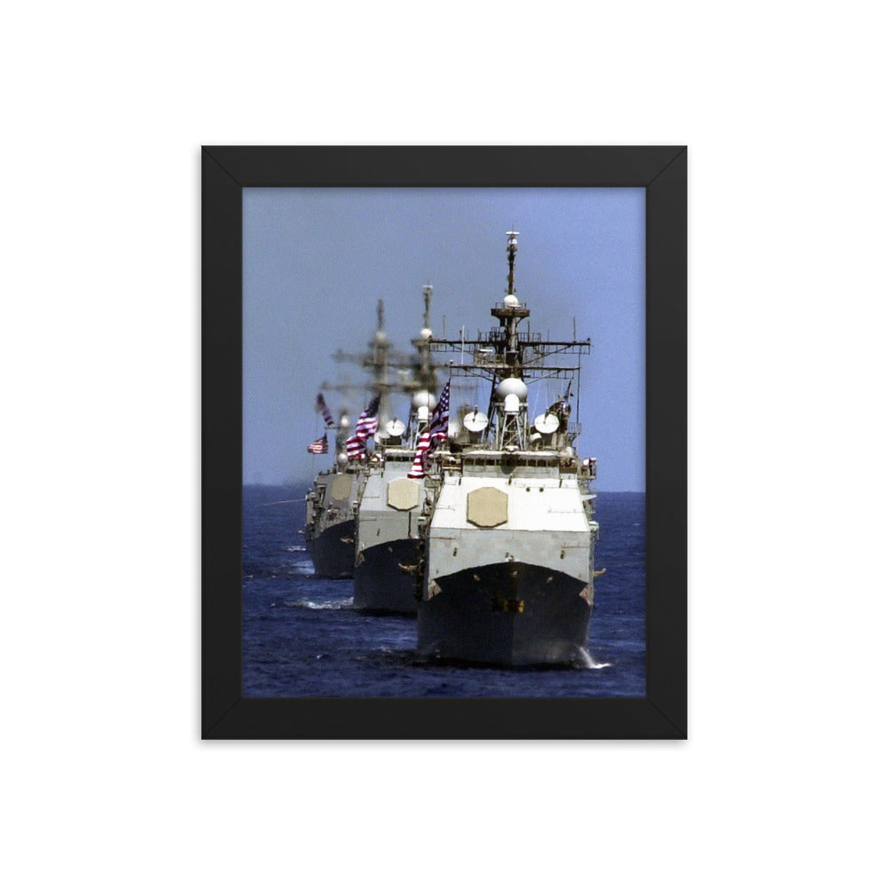 USS Valley Forge (CG-50) Framed Ship Photo