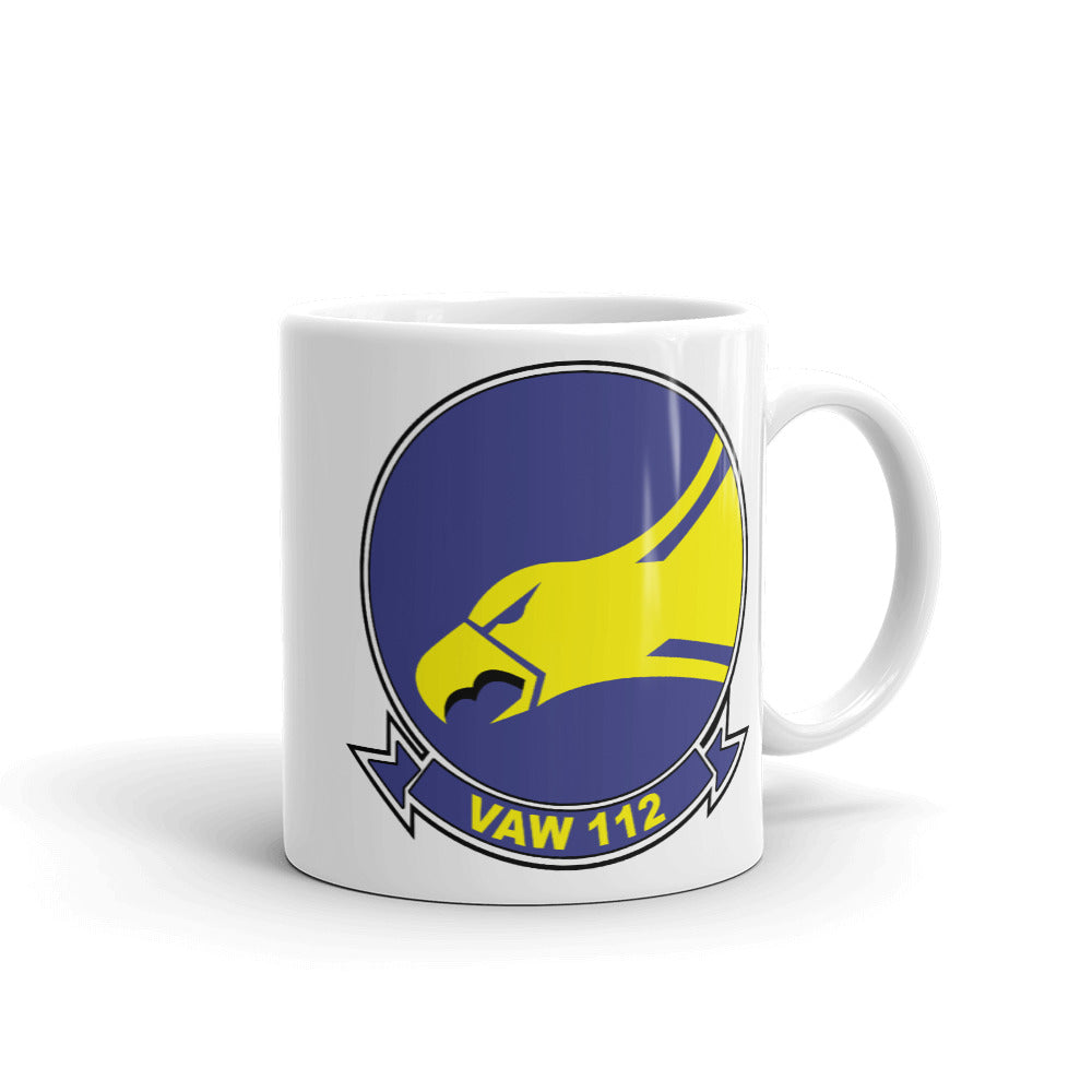 VAW-112 Golden Hawks Squadron Crest Mug