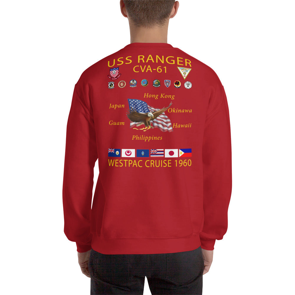 USS Ranger (CVA-61) 1960 Cruise Sweatshirt