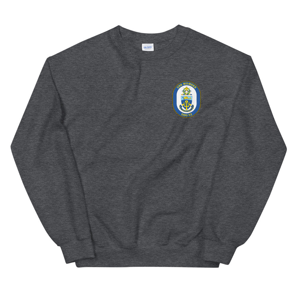 USS Momsen (DDG-92) Ship's Crest Sweatshirt