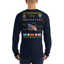 Load image into Gallery viewer, USS Independence (CV-62) 1979 Long Sleeve Cruise Shirt